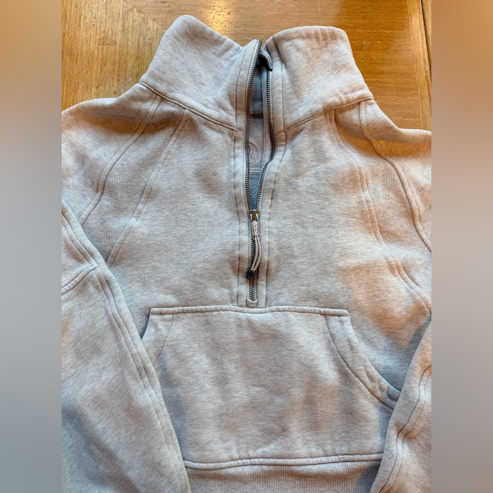 Lululemon Half Zip Cropped Scuba, size XS/S - Picture 2 of 3